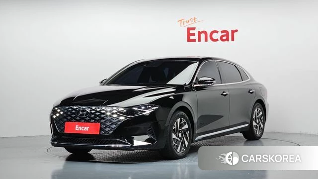 Hyundai The New Grandeur IG Hybrid 2020 Черный из Кореи