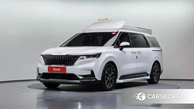 Kia Carnival 4th generation 2023 Белый из Кореи