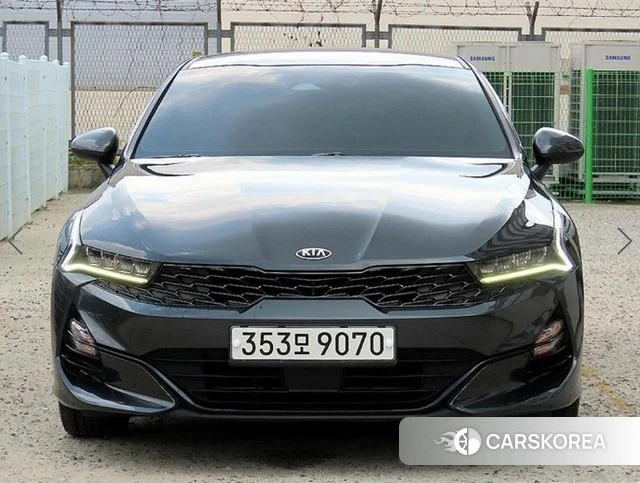 Kia K5 3rd generation 2020 Серебристо-серый из Кореи