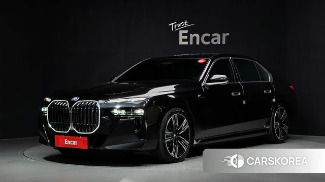 BMW i7 (G70) 2024 Черный из Кореи