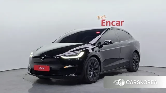 Tesla Model X 2023 Черный из Кореи