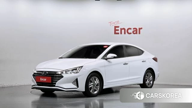 Hyundai The New Avante AD 2019 Белый из Кореи