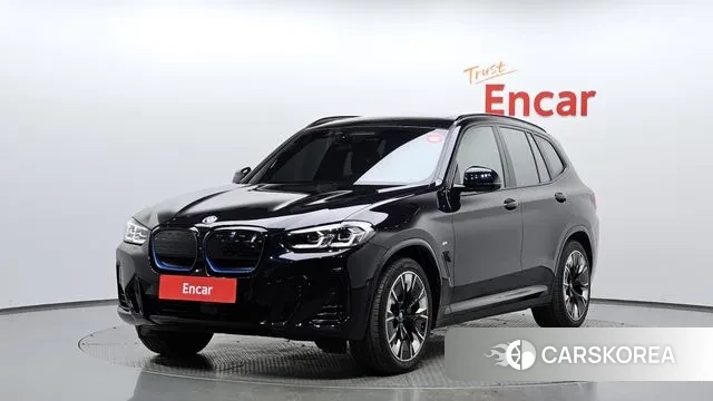 BMW iX3 2022 Синий из Кореи