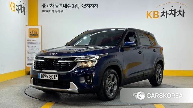 Kia The New Seltos 2023 Синий из Кореи