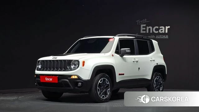 Jeep Renegade 2018 Белый из Кореи