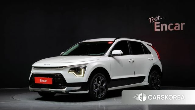 Kia Di Ol Nu Niro 2022 Белый из Кореи