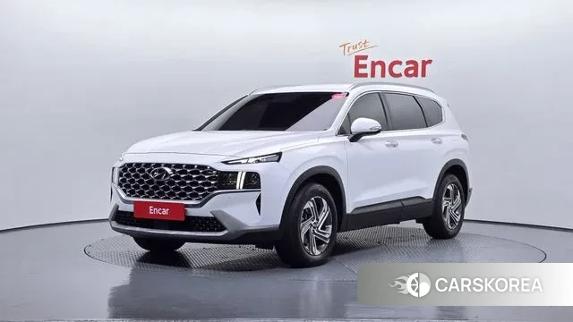 Hyundai The New Santa Fe 2021 Белый из Кореи