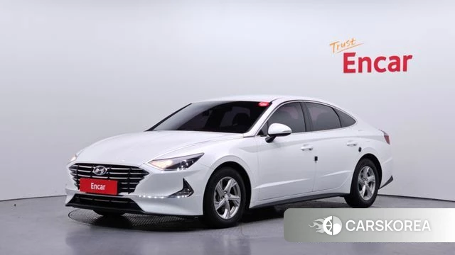 Hyundai Sonata (DN8) 2019 Белый из Кореи