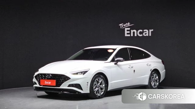 Hyundai Sonata (DN8) 2022 Белый из Кореи