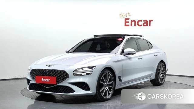 Genesis The New G70 2021 Светло-серебряный цвет из Кореи