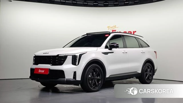Kia The New Sorento 4th Generation 2025 Белый из Кореи