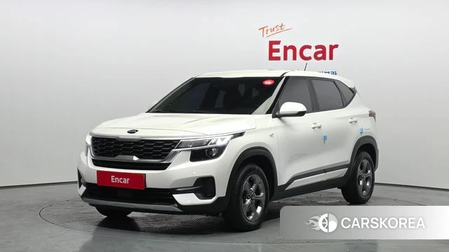 Kia Seltos 2021 Белый из Кореи