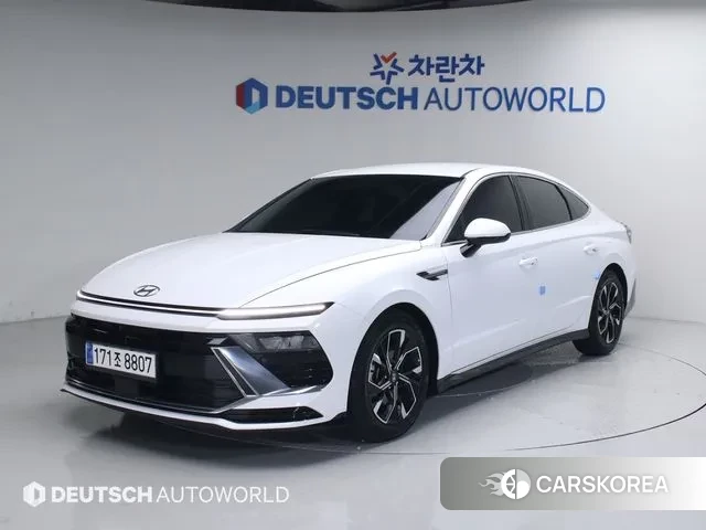 Hyundai Sonata D Edge (DN8) 2023 Белый из Кореи