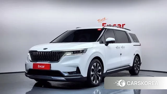 Kia Carnival 4th generation 2020 Белый из Кореи