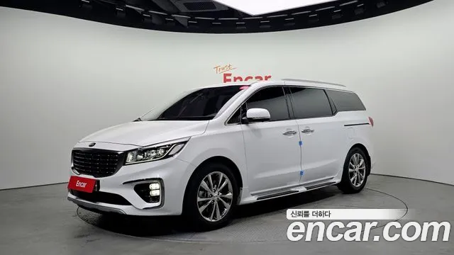 Kia The New Carnival 2019 Белый из Кореи