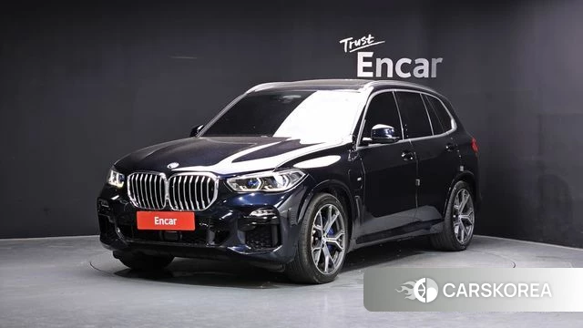BMW X5 (G05) 2021 Черный из Кореи