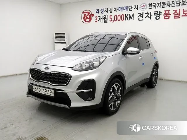 Kia Sportage The Bold 2019 Серебряный из Кореи