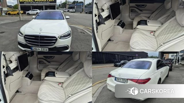 Mercedes-Benz S-Class W223 2021 Белый из Кореи