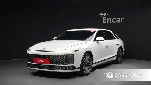 Hyundai Grandeur Hybrid (GN7) 2025 Белый из Кореи
