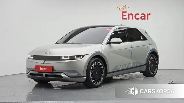 Hyundai Ionic 5 2021 Серебристо-серый из Кореи