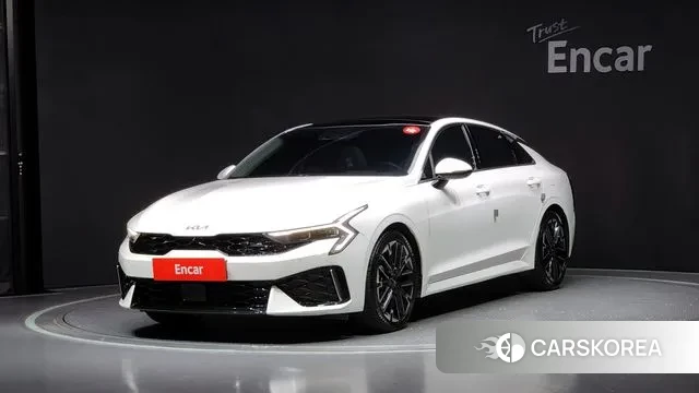 Kia The New K5 3rd generation 2024 Белый из Кореи