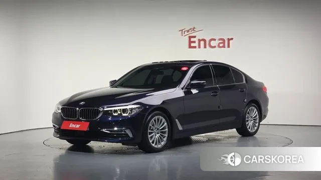 BMW 5 Series (G30) 2019 Синий из Кореи
