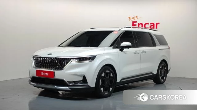 Kia Carnival 4th generation 2021 Белый из Кореи