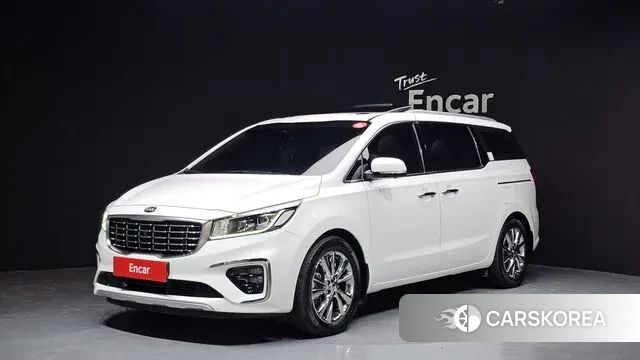 Kia The New Carnival 2019 Белый из Кореи