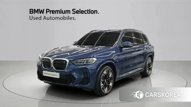 BMW iX3 2023 Синий из Кореи