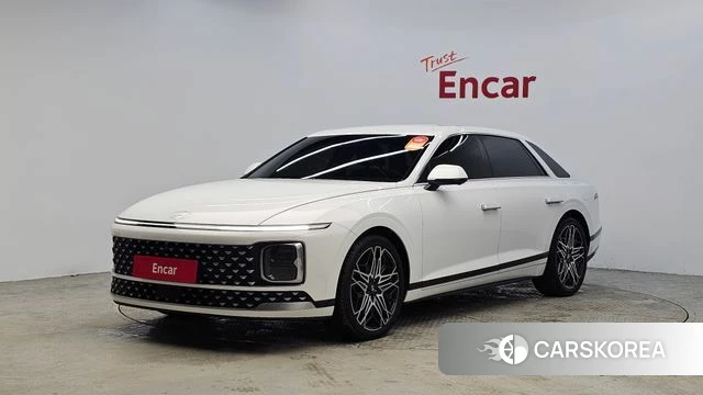 Hyundai Grandeur Hybrid (GN7) 2023 Белый из Кореи