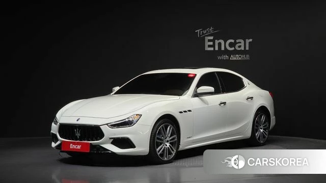Maserati Ghibli 2021 Белый из Кореи