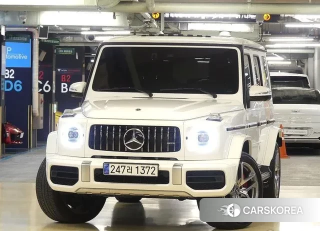 Mercedes-Benz G-Class W463b 2023 Белый из Кореи