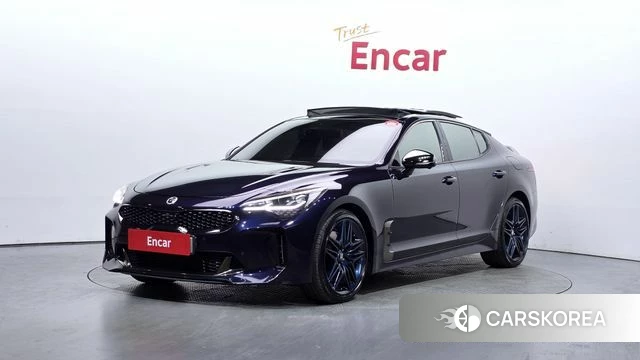 Kia Stinger Meister 2021 Синий из Кореи