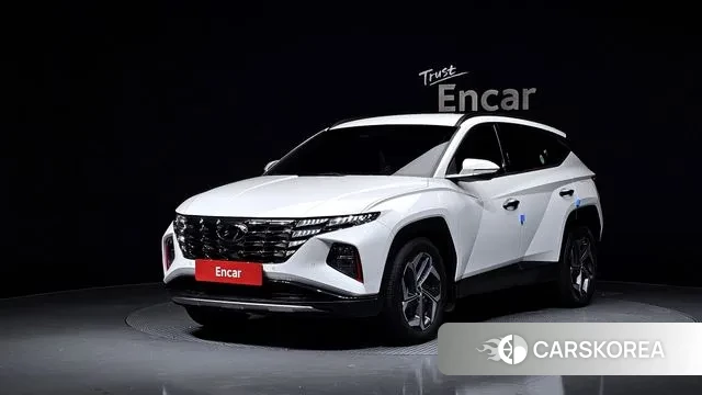 Hyundai Tucson (NX4) 2021 Белый из Кореи