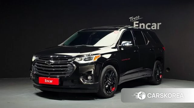 Chevrolet (GM Daewoo) Traverse 2021 Черный из Кореи