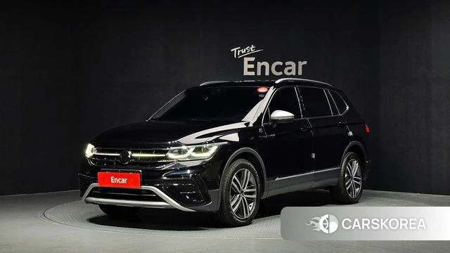 Volkswagen Tiguan Allspace 2024 Черный из Кореи
