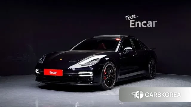 Porsche Panamera (971) 2023 Черный из Кореи