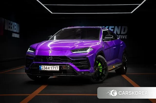 Lamborghini Urus 2022 Фиолетовый из Кореи