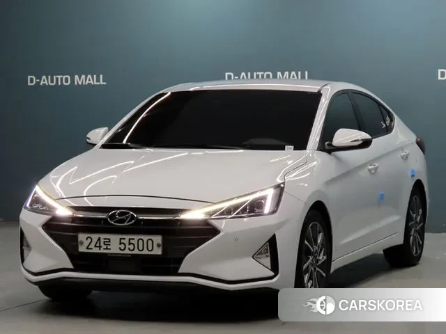 Hyundai The New Avante AD 2019 Белый из Кореи
