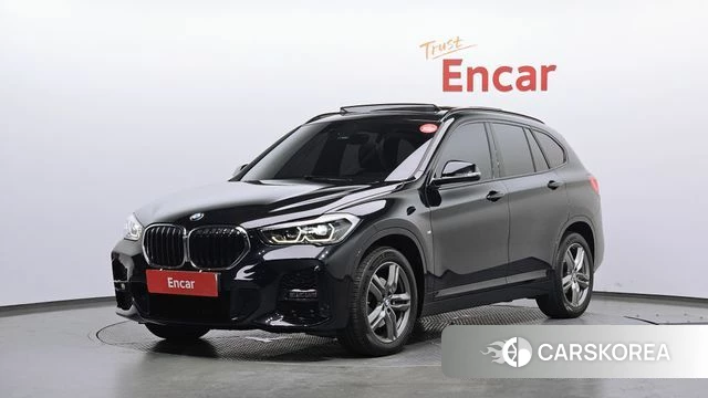 BMW X1 (F48) 2021 Черный из Кореи