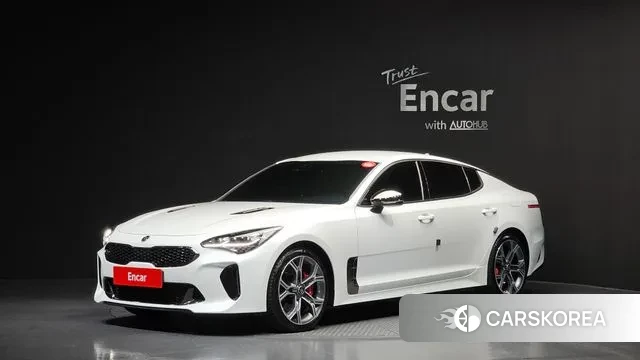 Kia Stinger 2019 Белый из Кореи