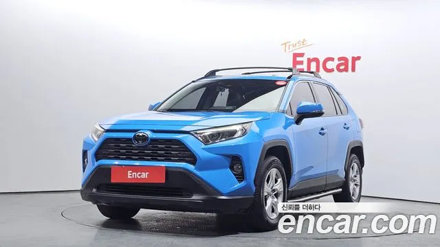 Toyota RAV4 5th Generation 2019 Синий из Кореи