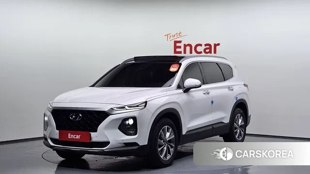 Hyundai Santa Fe TM 2019 Белый из Кореи