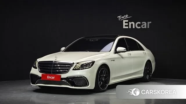 Mercedes-Benz S-Class W222 2018 Белый из Кореи