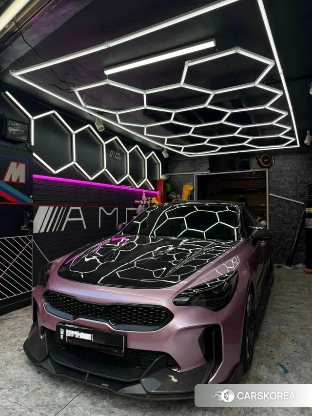 Kia Stinger Meister 2023 Серебряный из Кореи