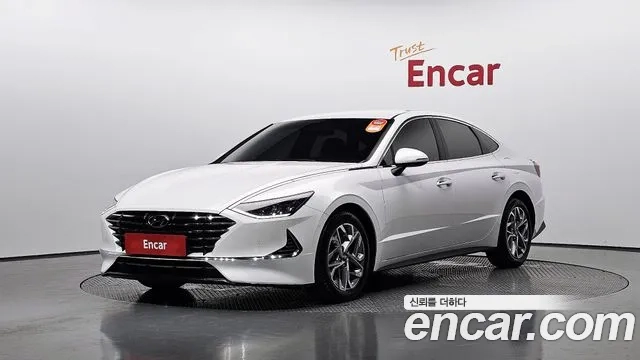 Hyundai Sonata (DN8) 2019 Белый из Кореи