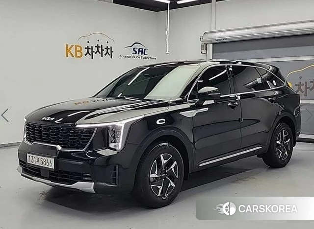 Kia The New Sorento 4th Generation 2023 Черный из Кореи