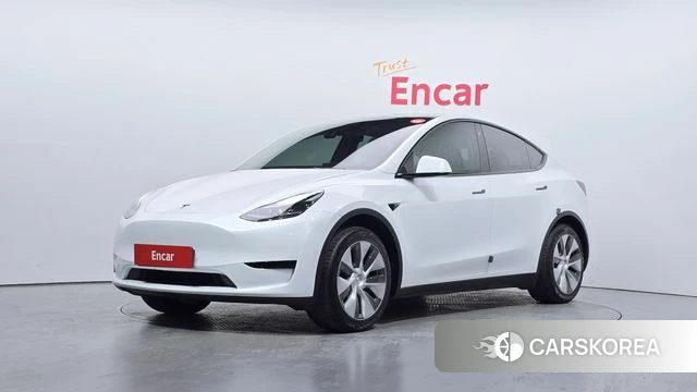 Tesla Model Y 2024 Белый из Кореи