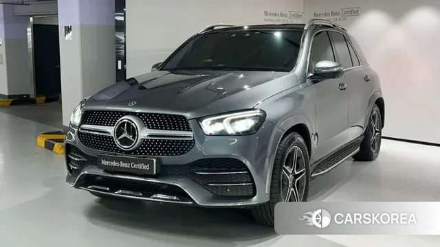 Mercedes-Benz GLE-Class W167 2021 Серебристо-серый из Кореи