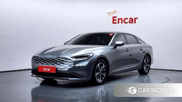 Kia K8 Hybrid 2021 Серебряный из Кореи